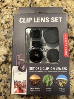 Phone Clip Lens Set of 3