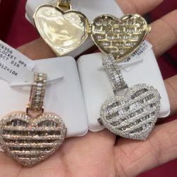 Diamond Heart Locket 