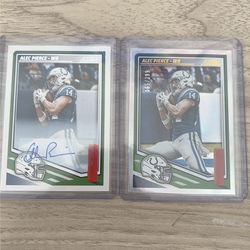 2 card Alec pierce lot