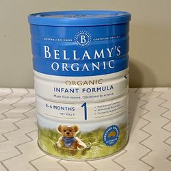 Bellamy’s Organic Infant Formula
