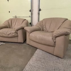 Leather Chairs-Can Deliver 