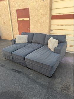 WITH DELIVERY sectional couch