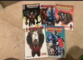 1993 Youngblood Strikefiles Comics (Jae Lee)
