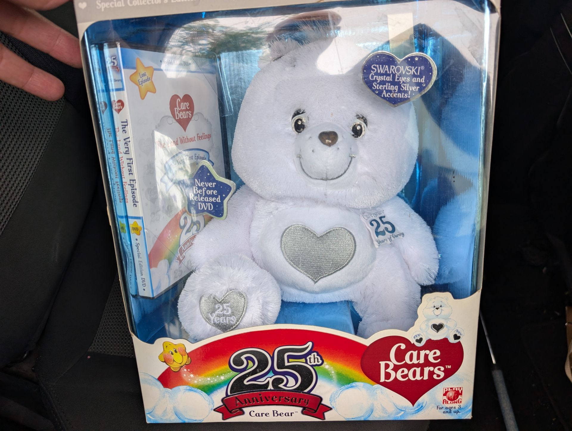Care Bears 25th Anniversary Plush Toy with Swarovski Crystal ((open box))
