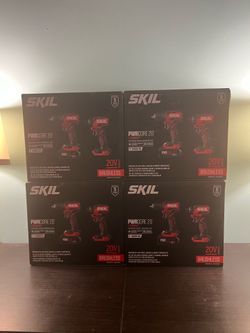 Make Offer SKIL CB8437B-10 20V PWRCORE 20 Brushless Compact Lithium-Ion Cordless Combo Kit