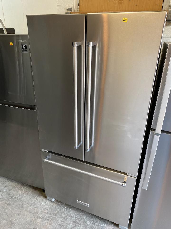 KitchenAid Stainless Steel 3 Door Refrigerator 