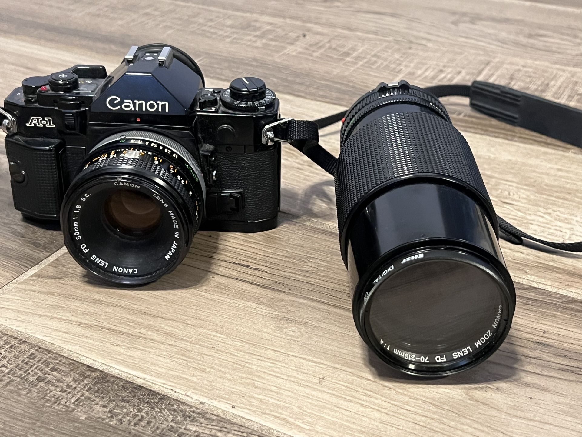 Canon A1 Film Camera With Lenses for Sale in Phoenix, AZ OfferUp