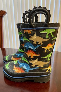 Western Chief Dinosaur Rain boots Size 9
