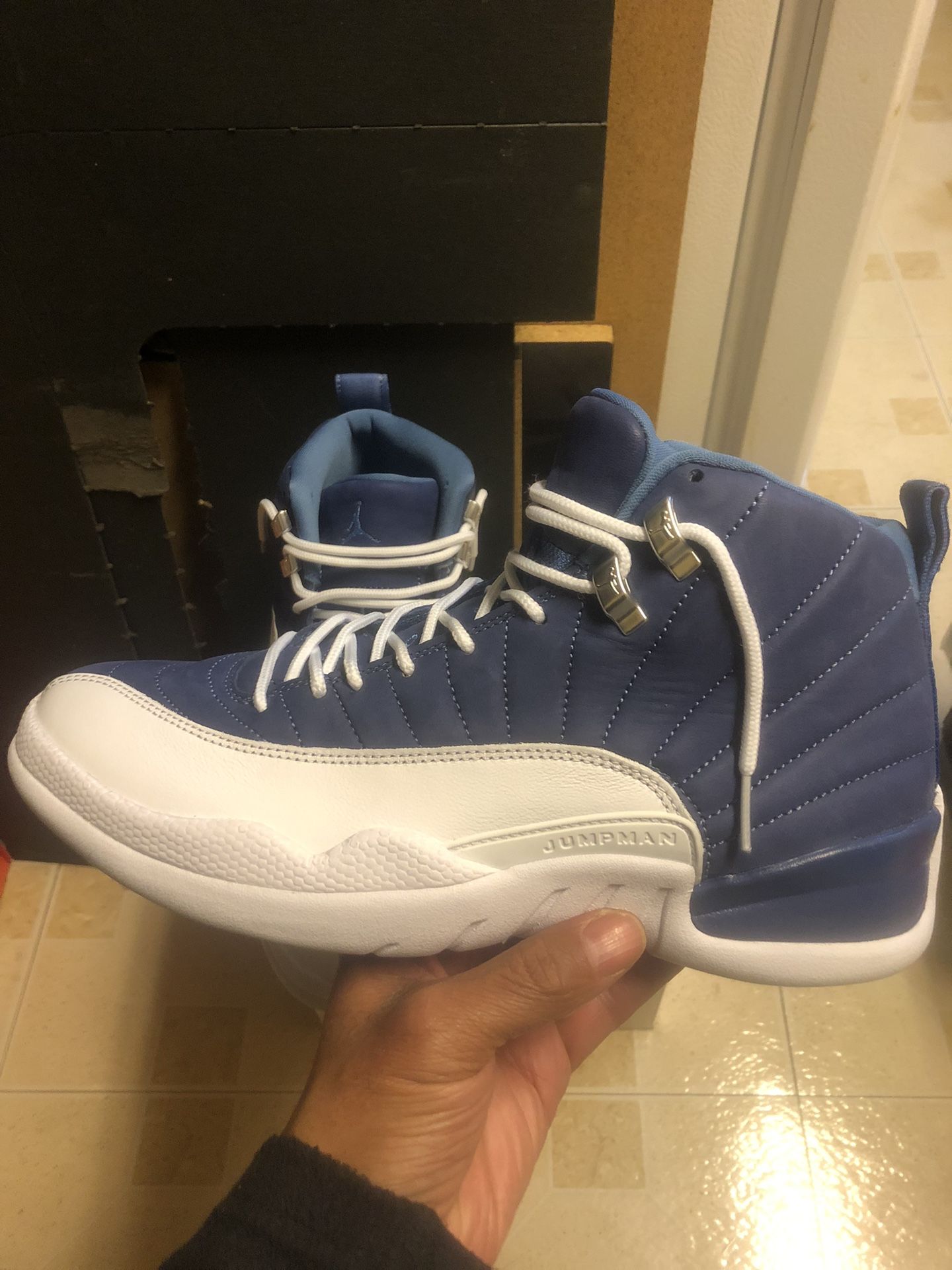 Air Jordan 12 Indigo; DS; Size 10* (please read)