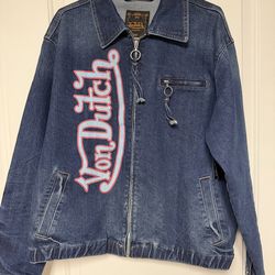 Brand New  Von Dutch Americana denim jacket  size medium