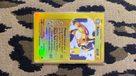 🔥reverse holo expedition raichu🔥