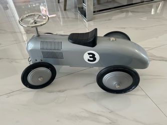 Morgan Cycle 71111 Streak Racer Foot to Floor in Silver