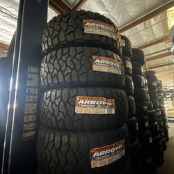 (4) New Tires LT295/60R20 Arroyo Tamarock R/T