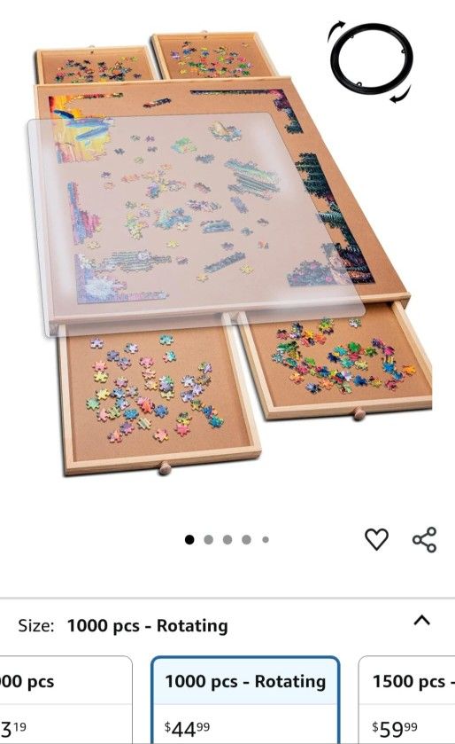 Jigsaw Puzzle Table Board