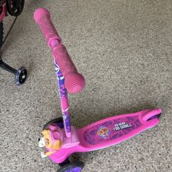 Paw Patrol Skye Light Up Deck 3D Scooter