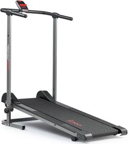 Compact foldable manual treadmill - Brand new in box!