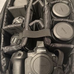 Canon R6 Mark 2 plus lenses