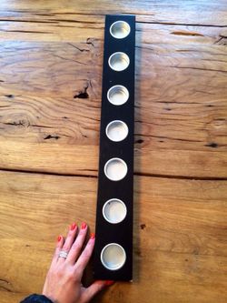 Modern candle holder