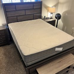 Complete Bedroom Set Charcoal 