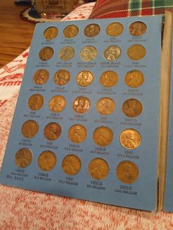 Wheat Penny Book 1941 And Up