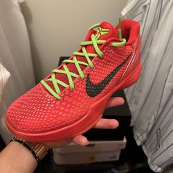 Nike Kobe 6 Protro Reverse Grinch Size 8 DEADSTOCK BRAND NEW 
