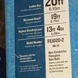 Werner 20ft Ladder