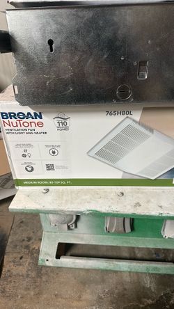 (2) Braun exhaust fans with heater