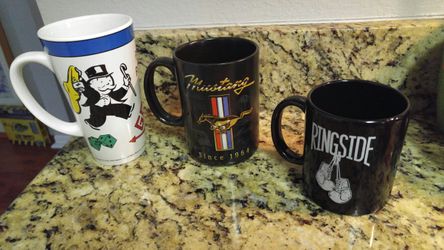 All 3 cute coffee cups for $5