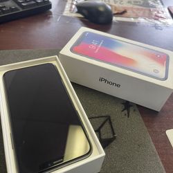 iPhone X/Space Gray, 64GB/Sprint/Like New!