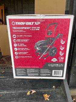 Troy-bilt xp 3000 pressure washer brand new