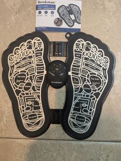 Brookstone EMS Foot Massager For Circulation, Acupuncture Points, Stress Relief!!!!!!!!!!!!!!!!!!!!!!!!!!!!!!!!!!!!
