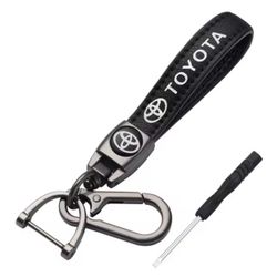 Toyota Leather Keychain