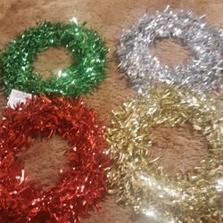 Tinsel Wreaths 