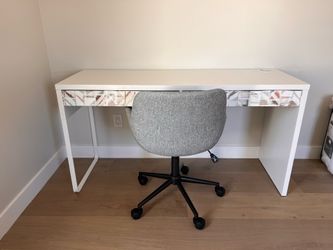 Micke White Desk + Chair