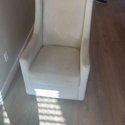 Off White Nursing Chair, Rocking Chair 