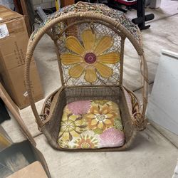 Outdoor Indoor Hanging Swing Chair Custom Pad