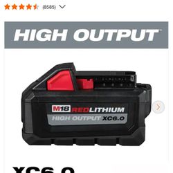 New 6.0 Ah High Output Battery