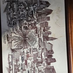 David Bevins Etched Marble Cleavleand 