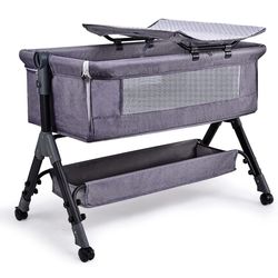 Bellababy Bedside Bassinet Grey