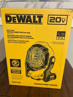 Dewalt 20V MAX Cordless Jobsite Fan
