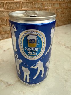 Suntory Real Draft (純生) Beer Vintage Can-Golfers