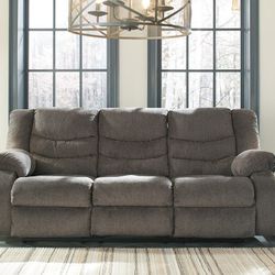 TULEN GRAY RECLINING LIVING ROOM SET

