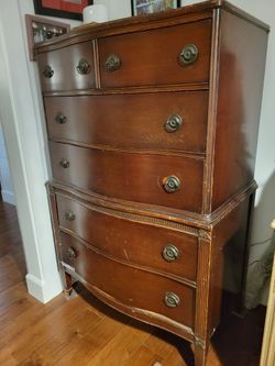 Antique Highboy Dresser