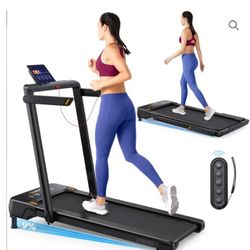 UREVO Auto Incline Treadmill With Handles 