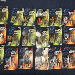 Large Star Wars figure lot  Power of the Force, Shadow of Empire, Deluxe