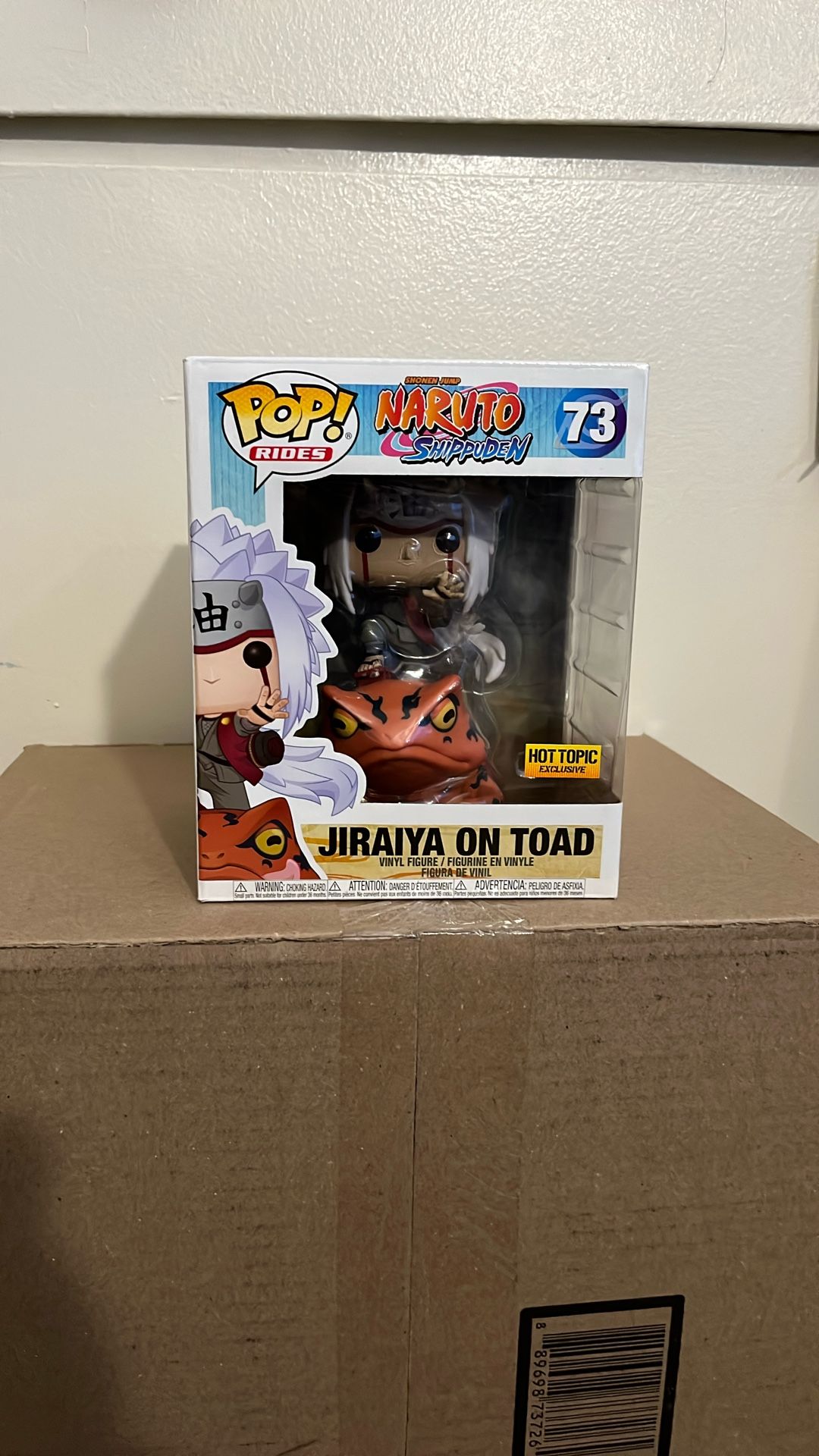 Funko Pop 73 Naruto Jiraya On Toad
