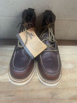 Botas redwings Sz 10 D steel toe