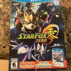 Wii U Star Fox Zero With Star Fox Ground 