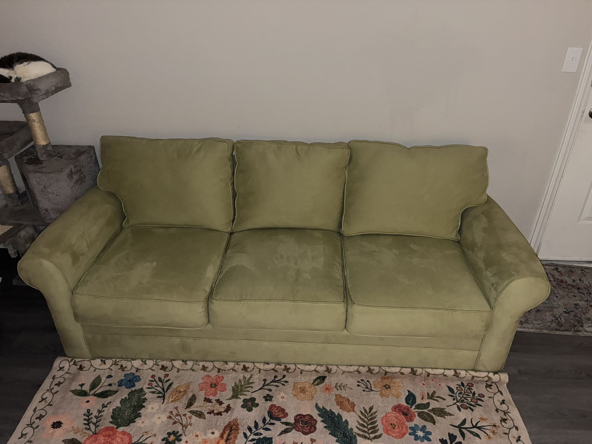 Green Couch/ Sofa