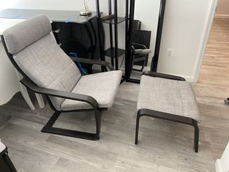 Chair and ottoman